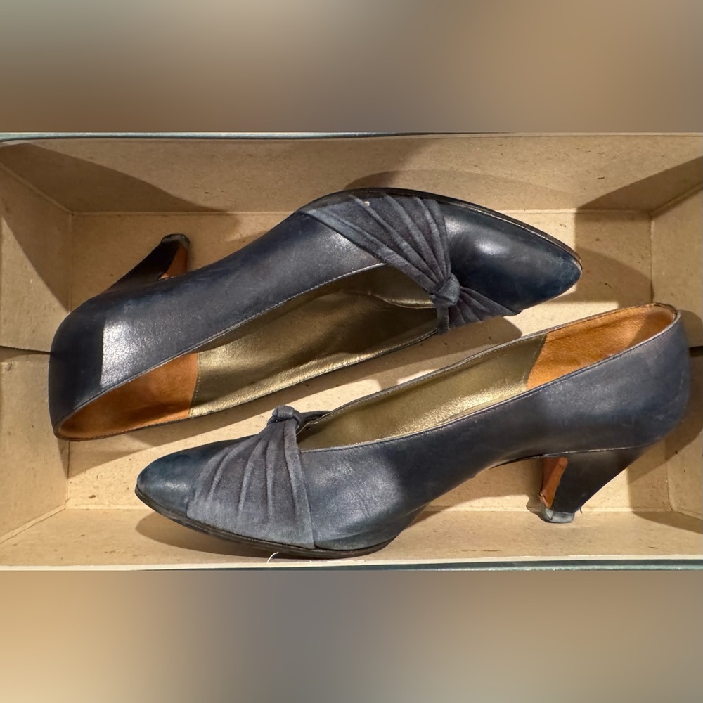 Navy Blue Heels
